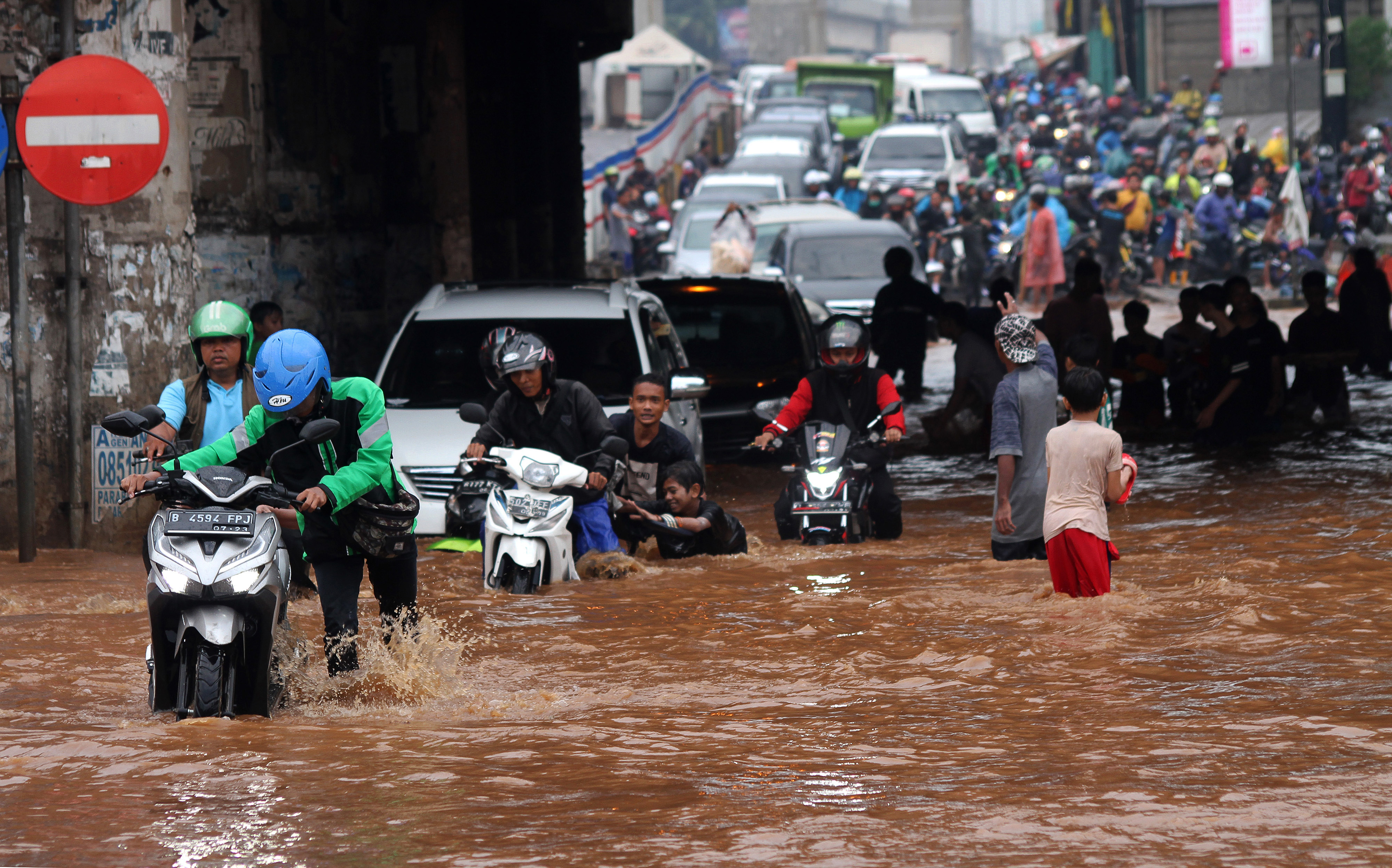 Titik Banjir di Kota Bekasi belum Berkurang