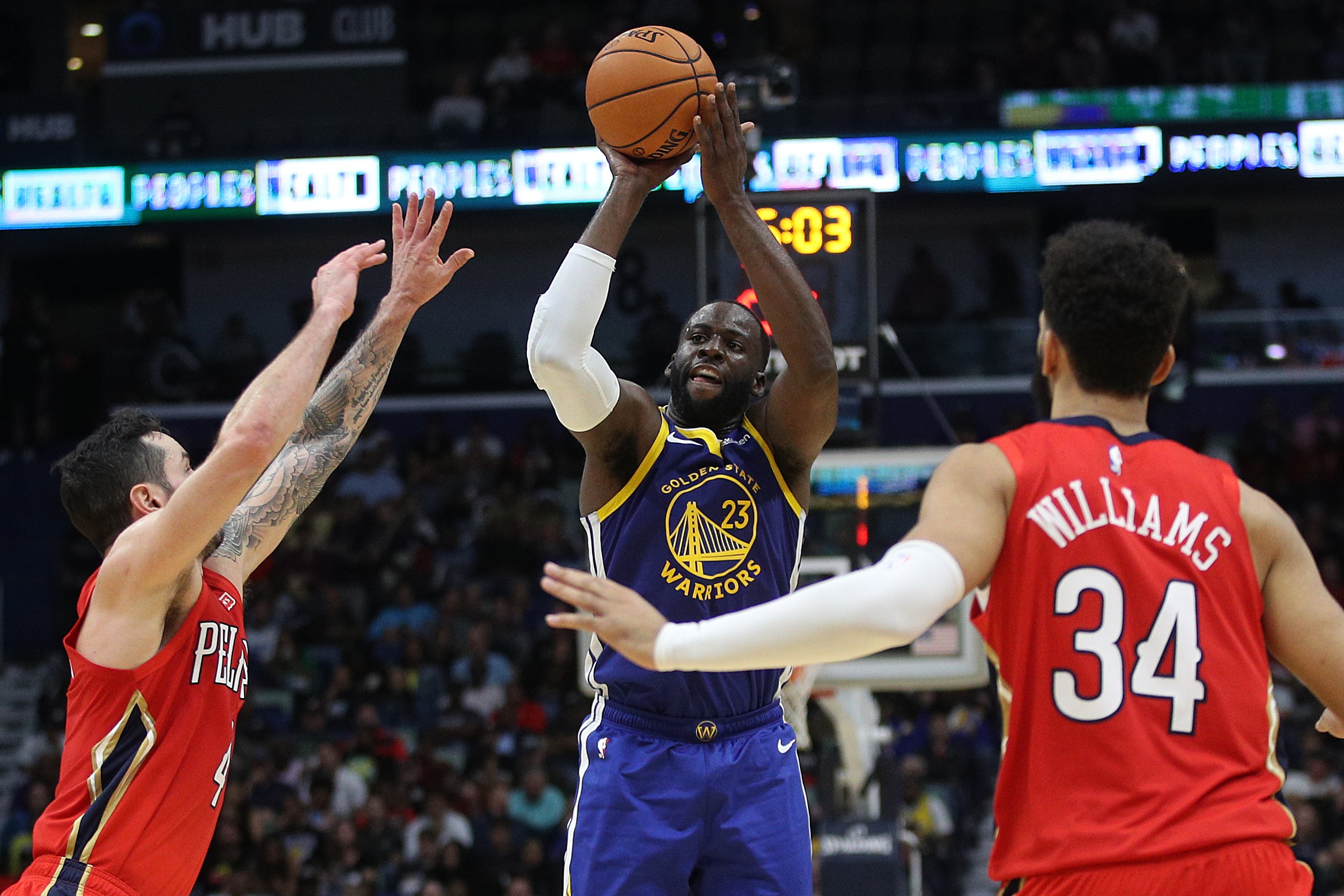 Pascadua Kekalahan Beruntun, Warriors Bangkit di Markas Pelicans