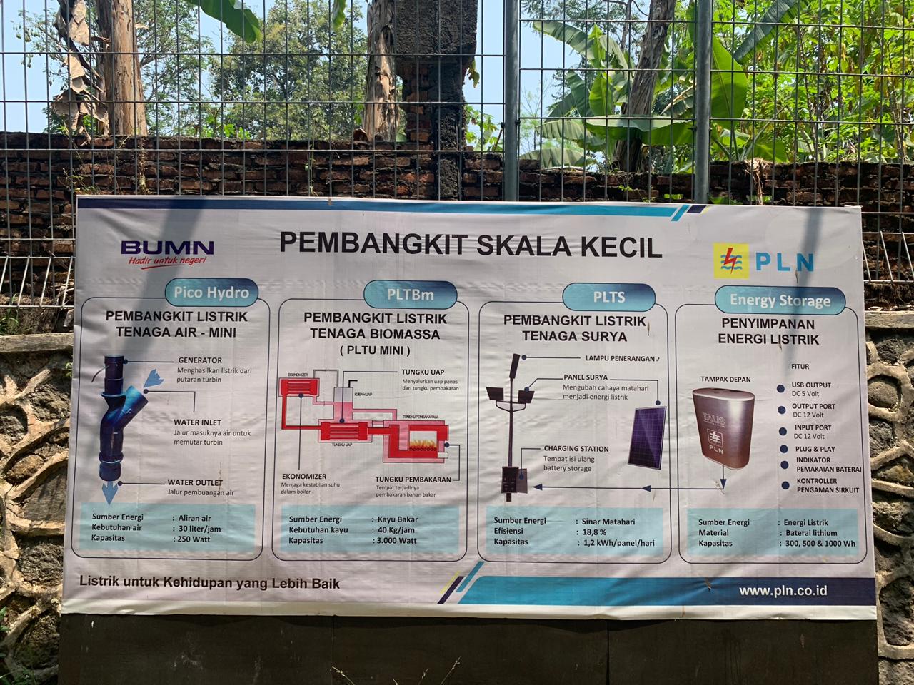 Pemasangan piko hidro sebagai pembangkit listrik