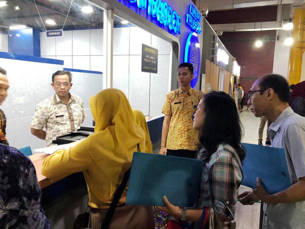 Gerai Paspor di Tangcity Mal