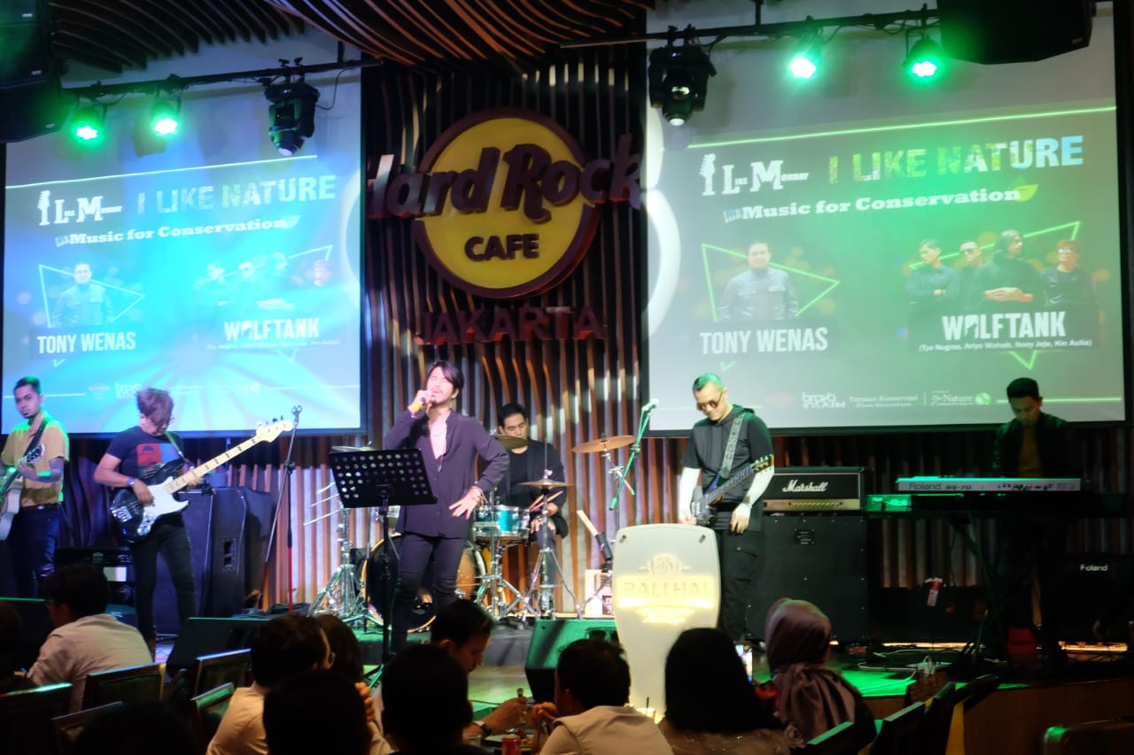 Konser Wolftank untuk Mangrove di Hard Rock Cafe Jakarta