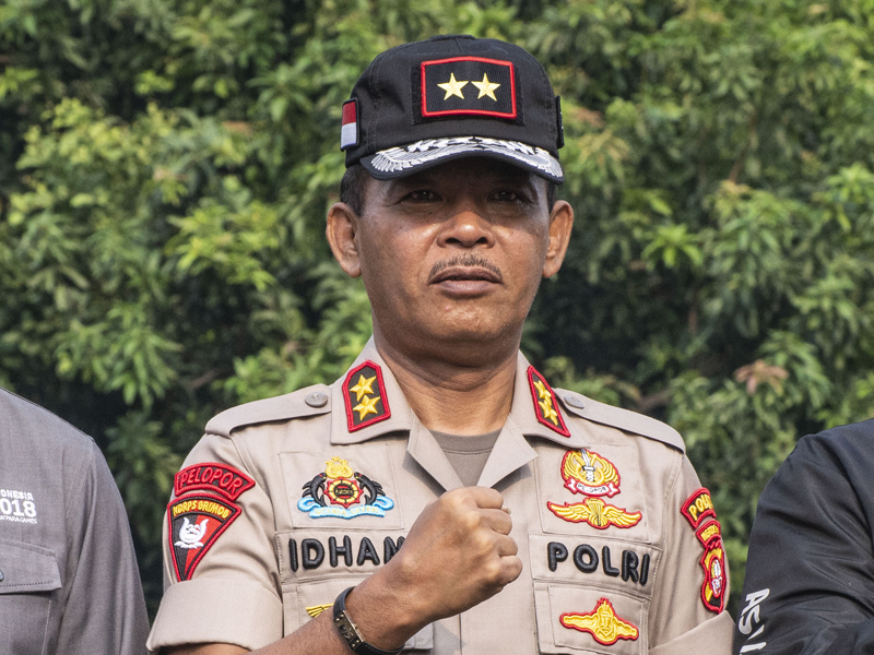 Kabareskrim Komjen Idham Azis