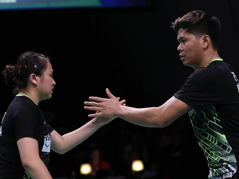 Ganda campuran Indonesia Praveen Jordan/Melati Daeva Oktavianti 