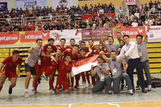 Timnas Futsal Indonesia lolos ke final Piala AFF 2019. Keberhasilan ini sekaligus membawa Indonesia ke putaran final Futsal Piala Asia 2020.