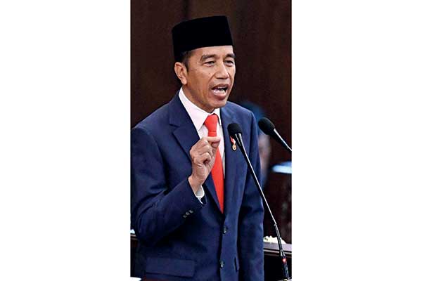 Presiden Republik Indonesia Joko Widodo