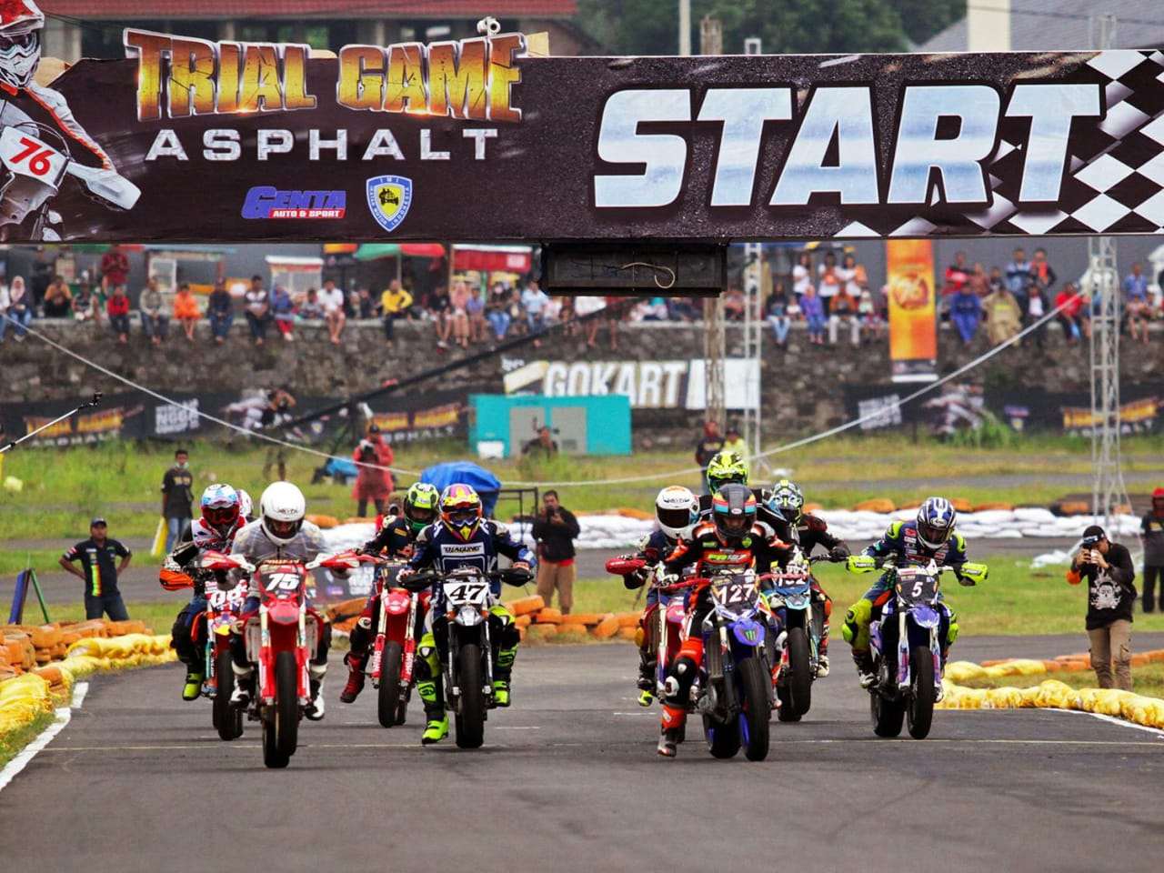 Persaingan perebutan gelar juara umum Trial Game Asphalt 2019 bakal semakin sengit pada seri krusial di Malang, Jawa Timur, akhir pekan.