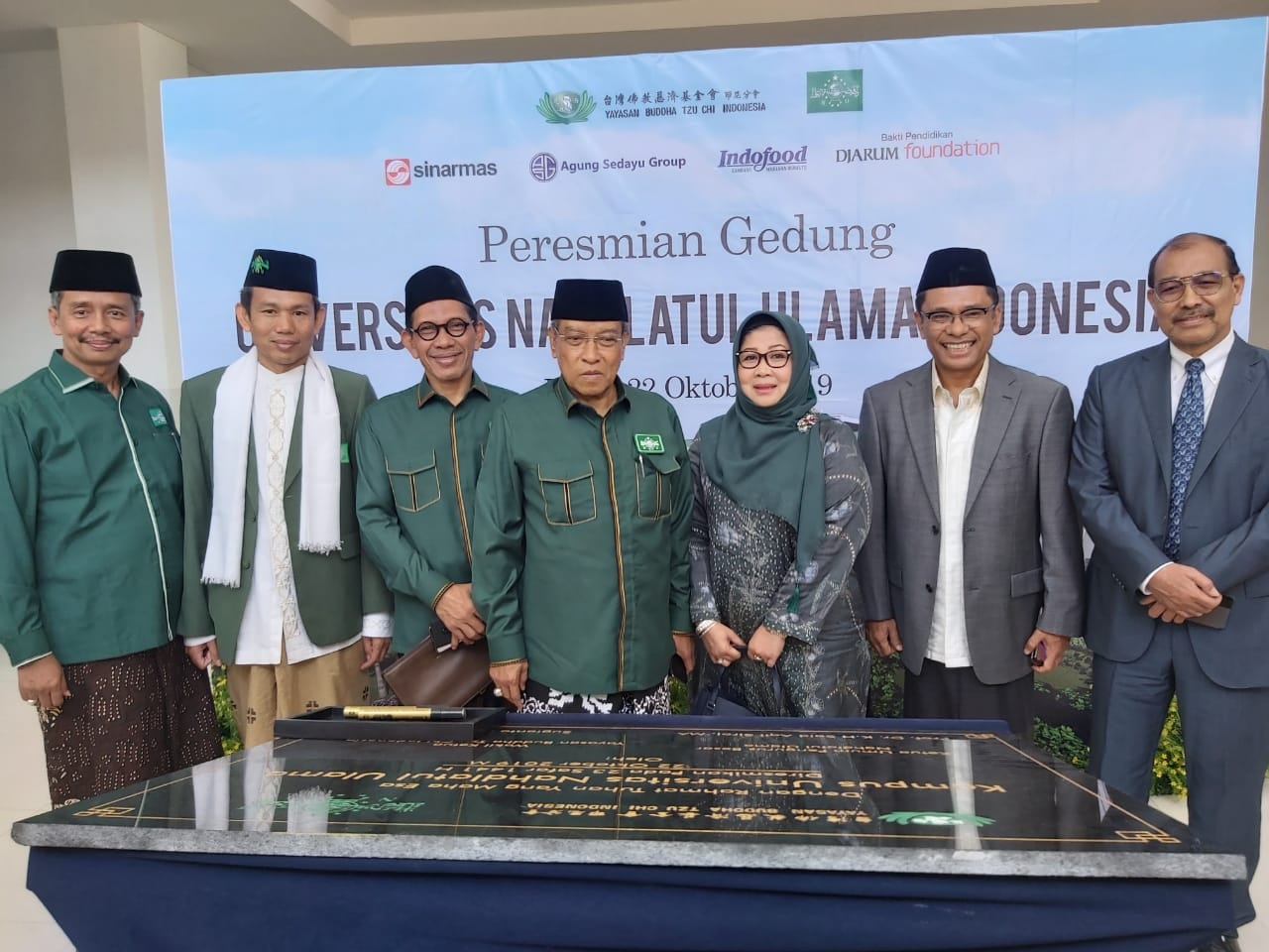 Peresmian Gedung Kampus Unusia di Parung Bogor, Selasa (22/10)