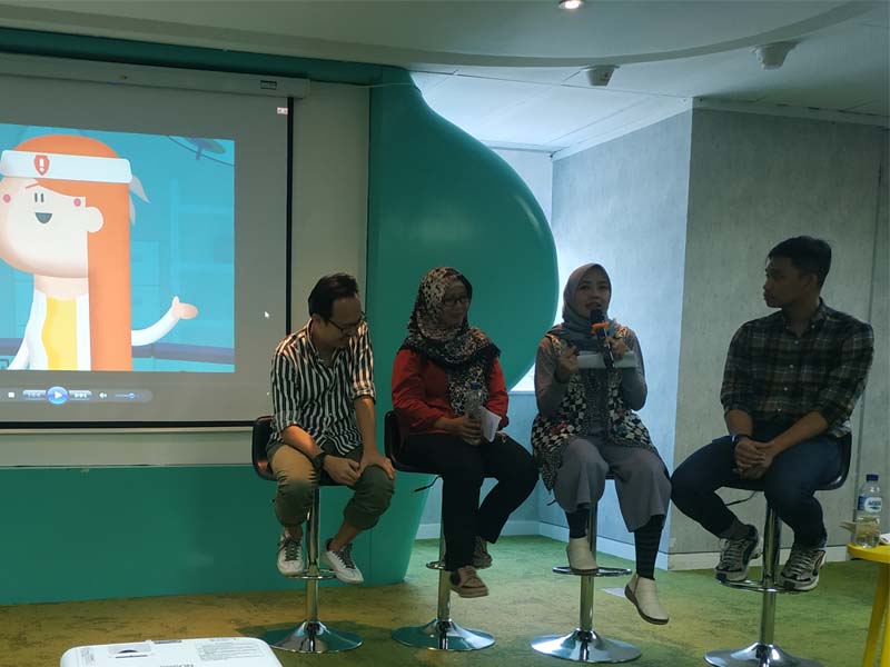 Pengenalan hoaxplay.com di Jakarta, Kamis (3/10)