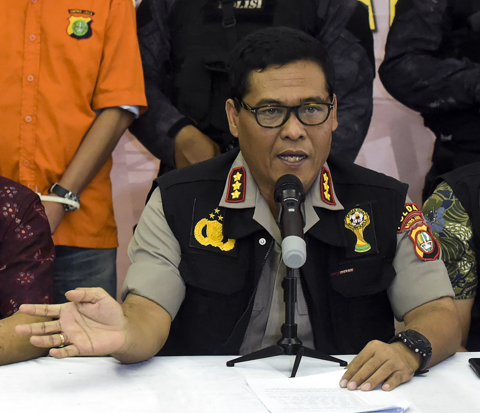  Kepala Bidang Humas Polda Metro Jaya Kombes Pol Argo Yuwono.