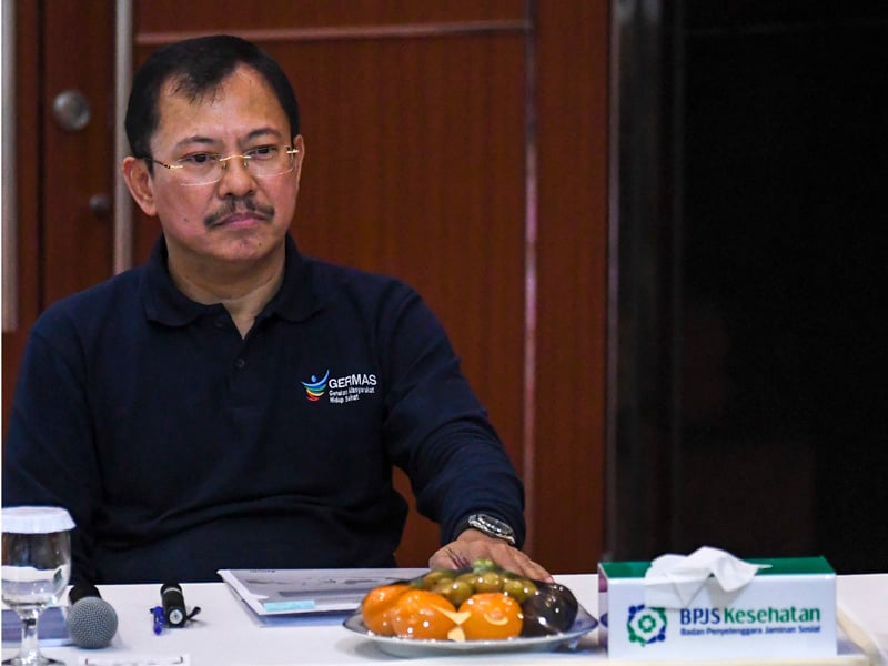 Menteri Kesehatan Terawan Agus Putranto