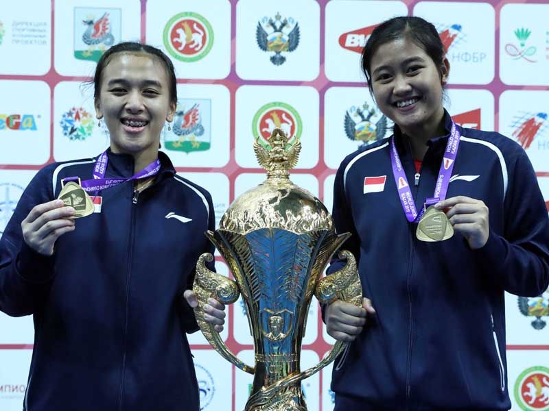 Ganda putri Febriana Dwipuji Kusuma/Amalia Cahaya Pratiwi 