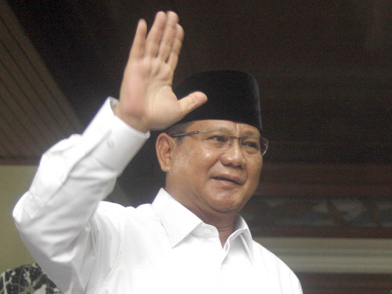 Ketua Umum Partai gerindra Prabowo Subianto