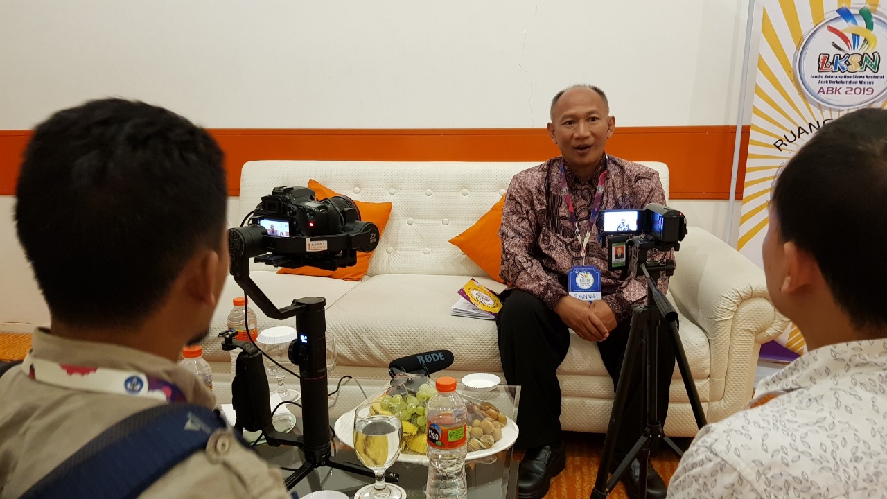 Direktur Pembinaan Pendidikan Khusus Kemdikbud, Sanusi.