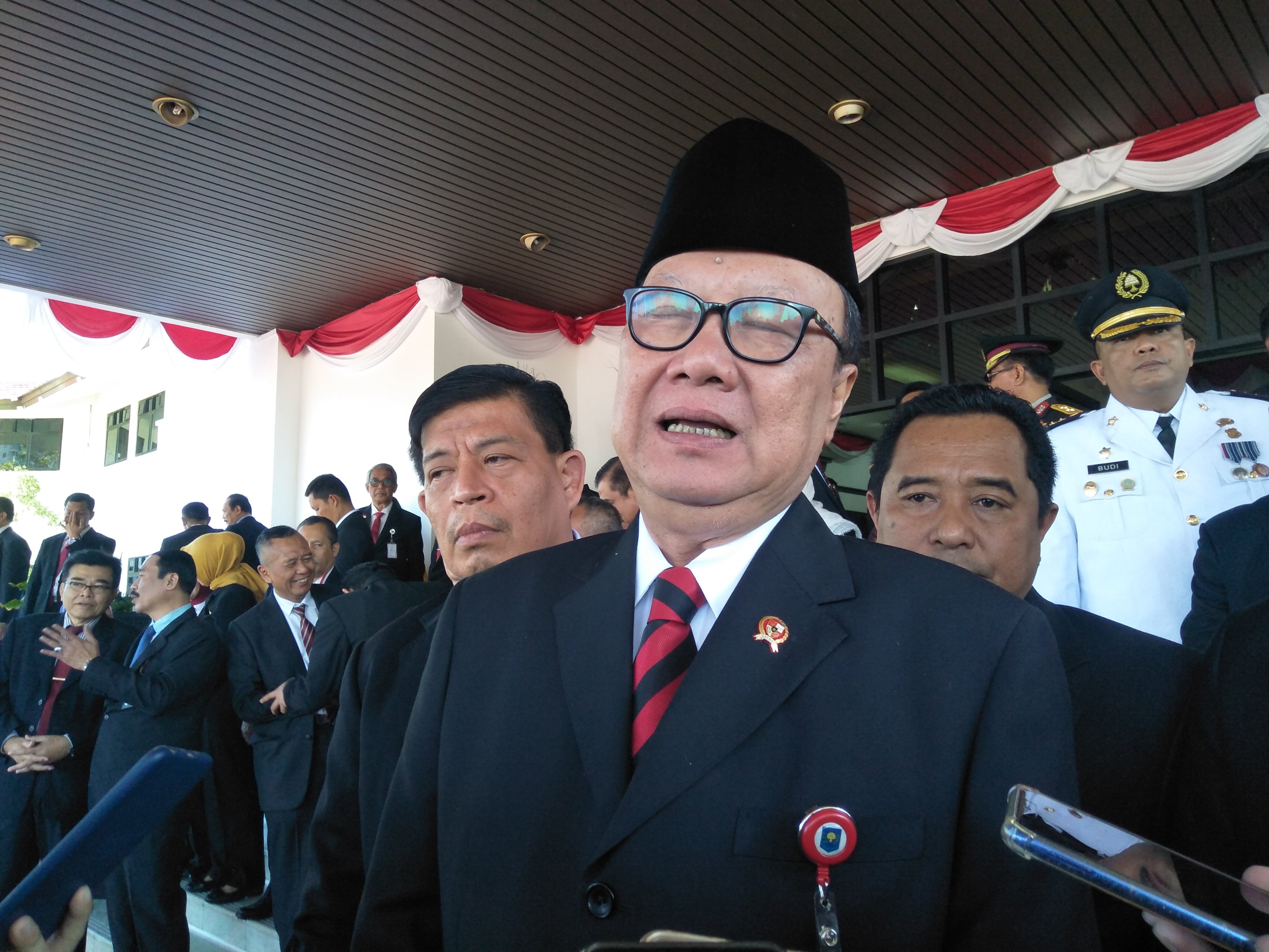 Menteri Dalam Negeri Tjahjo Kumolo. 