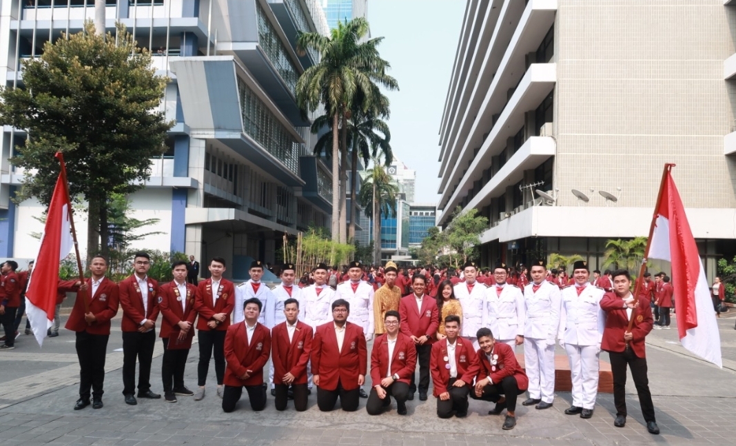 Upacara peringatan Hari Sumpah Pemuda di Untar