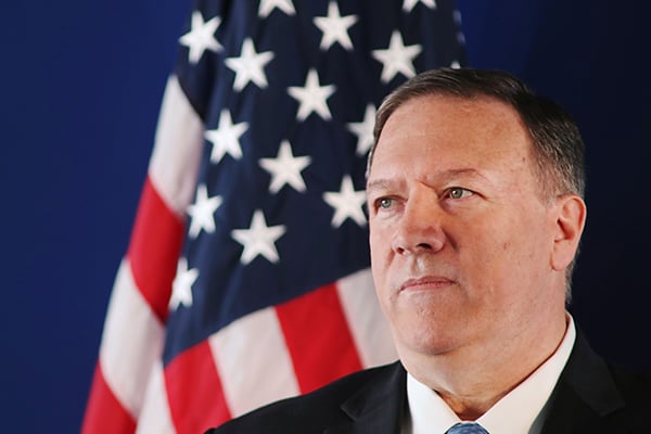 Menteri Luar Negeri AS Mike Pompeo 