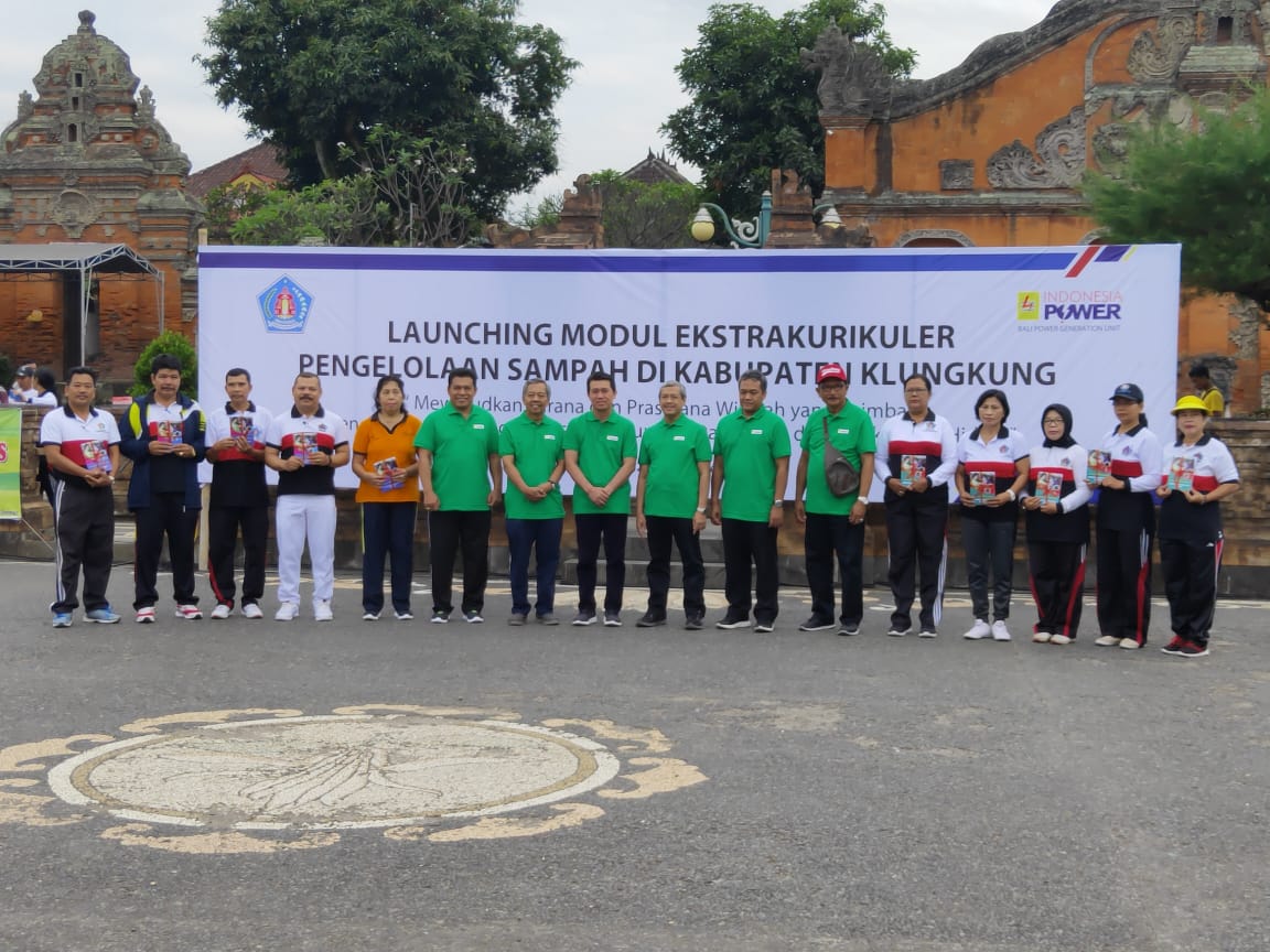 Bang Daus Olah Sampah di Klungkung