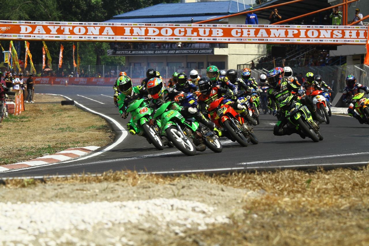 Momen balapan dalam Indoclub Championship