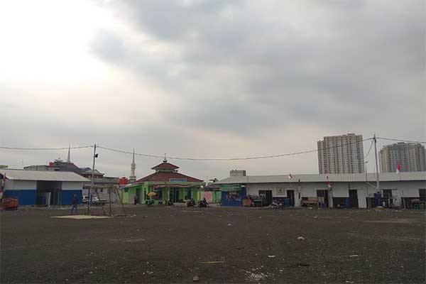 Wajah kampung akuarium yang telah ditata atau dirapihkan (13/9/2018)