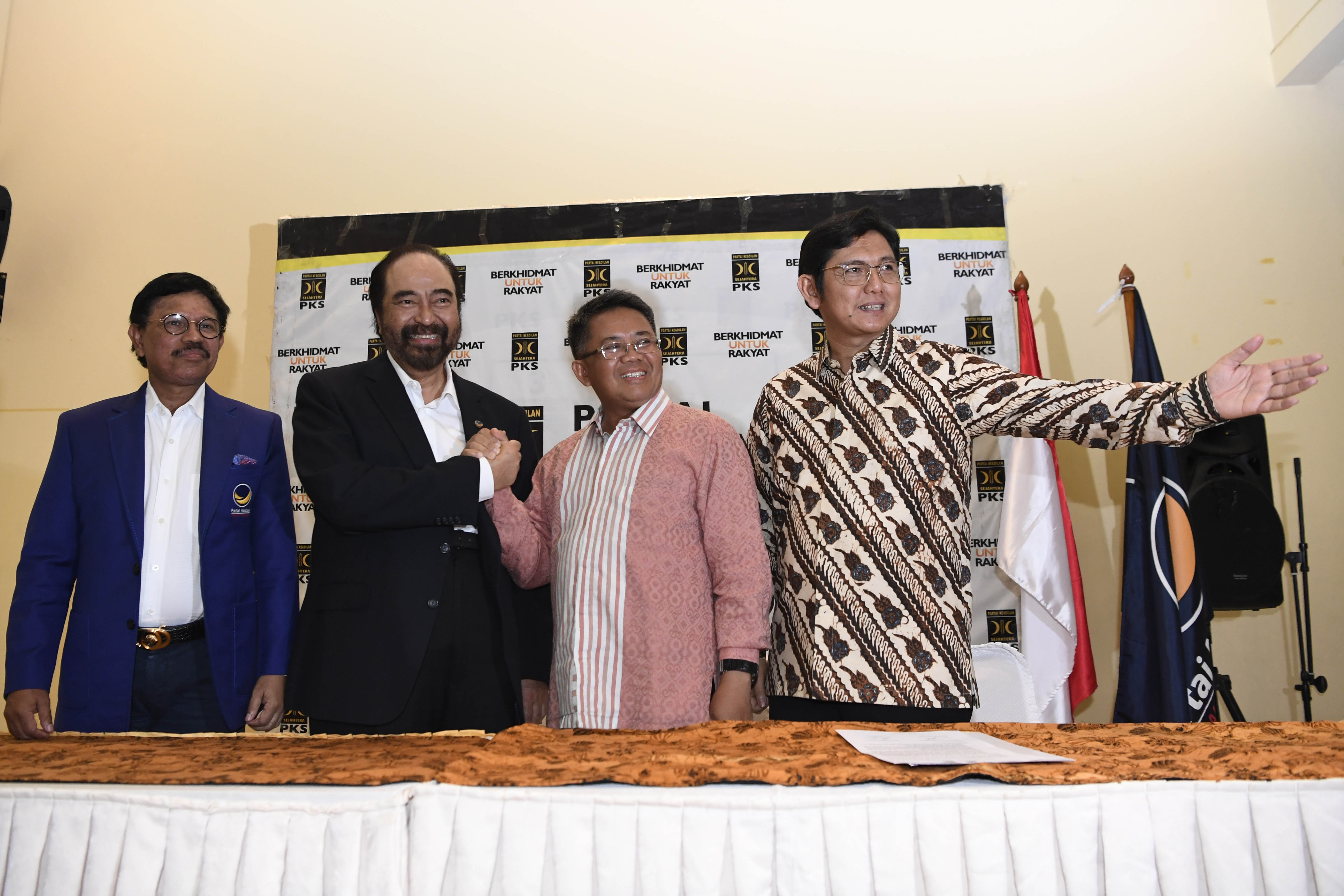 Pertemuan Pimpinan DPP Partai NasDem dengan DPP PKS