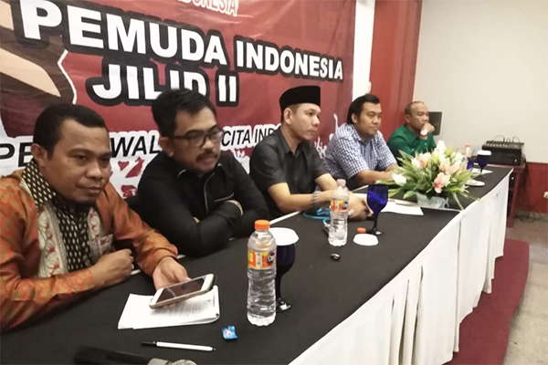  Suasana Silaturahmi Pemuda Indonesia di Paledang, Bogor, Jawa Barat, Selasa (28/10)