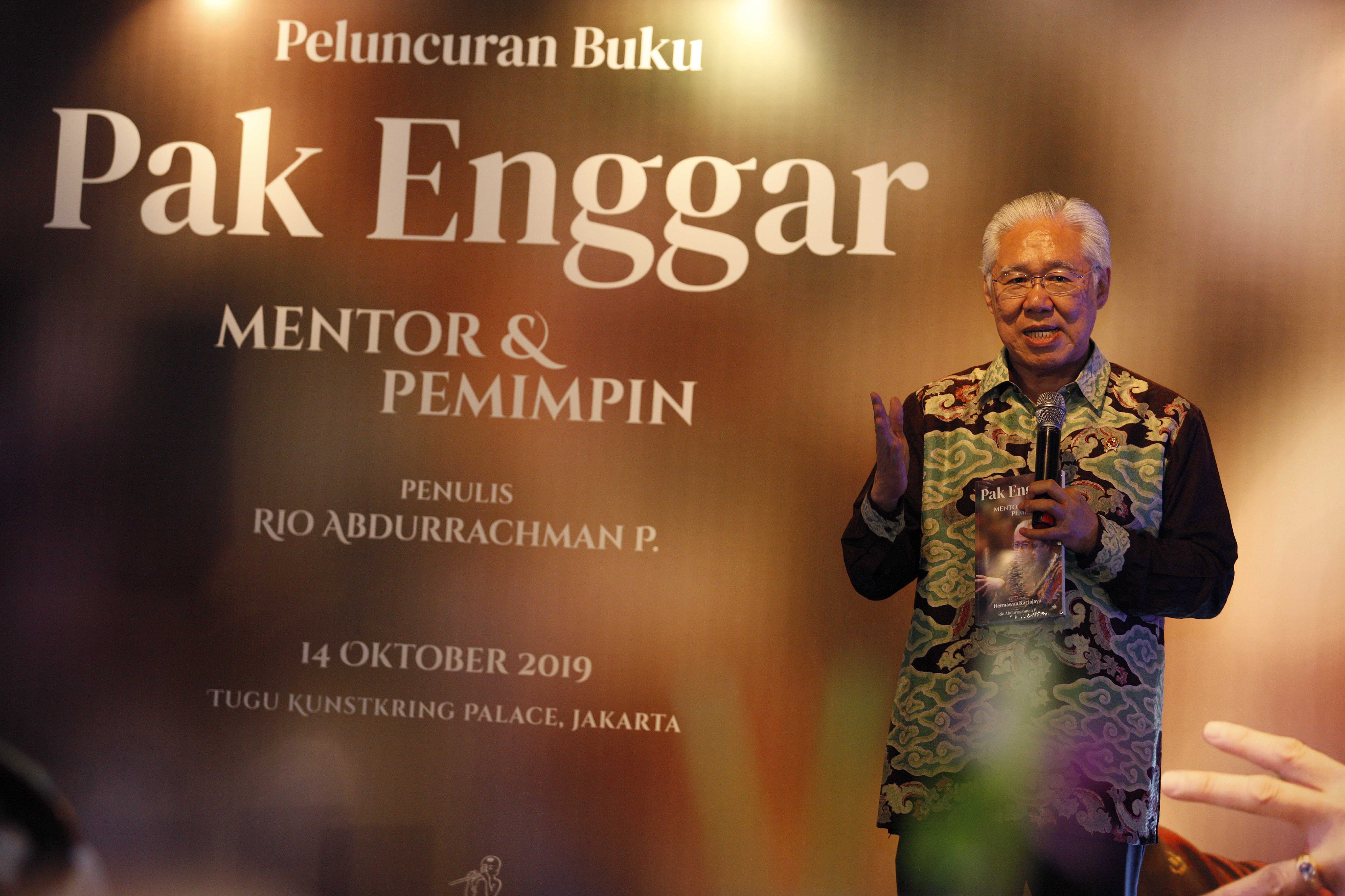 Peluncuran buku Pak Enggar Mentro & pemimpin