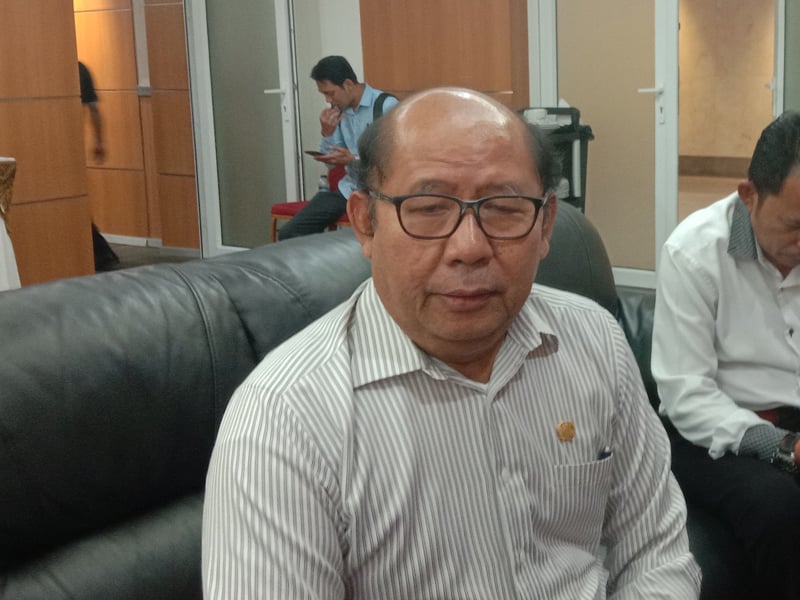 Ketua Sementara DPRD DKI Jakarta Pantas Nainggolan 