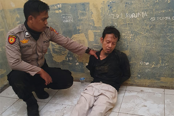 Tersangka penusukan terhadap Wiranto, Syahril jalani pemeriksaan