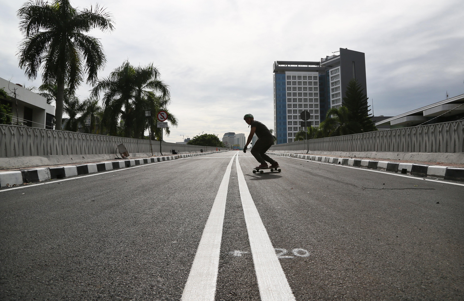 Flyover Patal Senayan di Permata Hijau