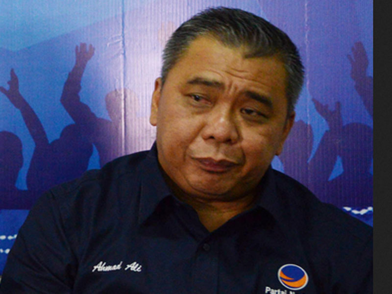 Ketua Fraksi NasDem Ahmad Ali.