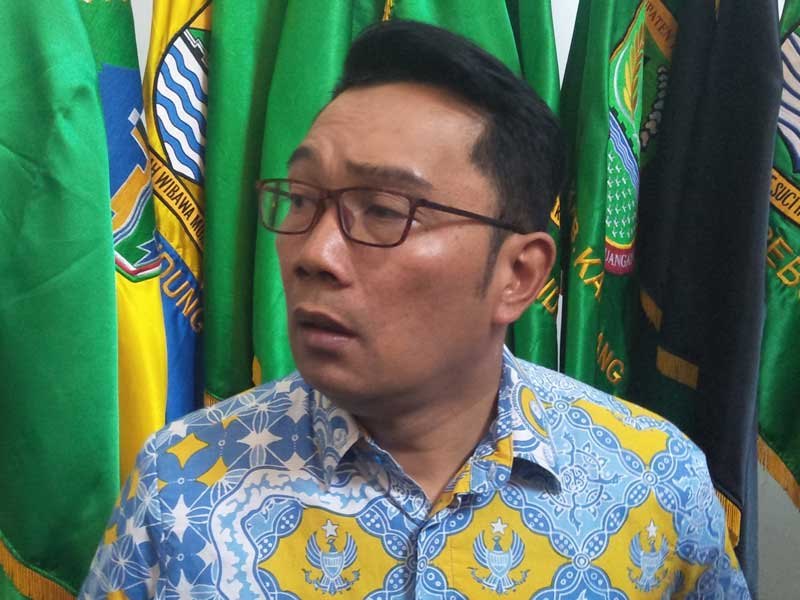 Gubernur Jawa Barat, Ridwan Kamil.