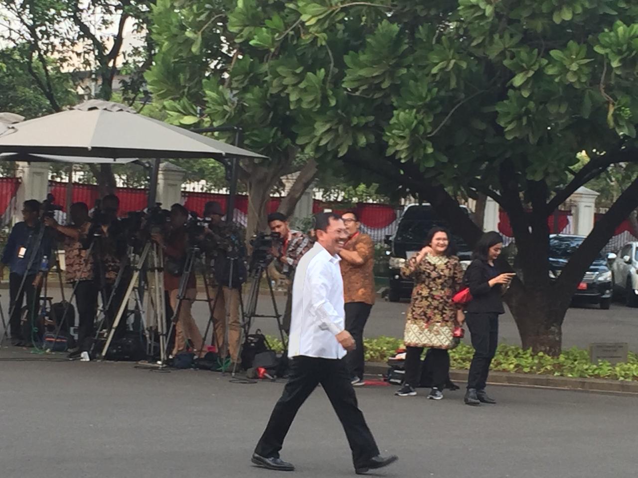 Kepala RSPAD Terawan Agus Putranto di Istana Kepresidenan