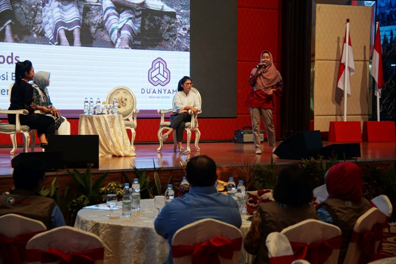 Kegiatan Millenial Fest Industri 4.0 di Ballroom Hotel Adimulia, Medan.