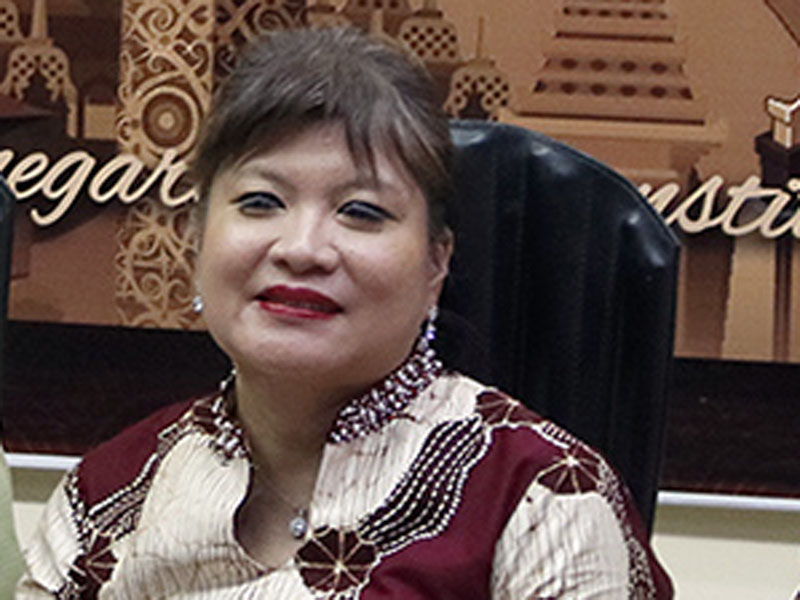  Wakil Ketua Umum Kamar Dagang dan industri Indonesia (Kadin) Bidang Hubungan Internasional, Shinta Widjaja Kamdani 