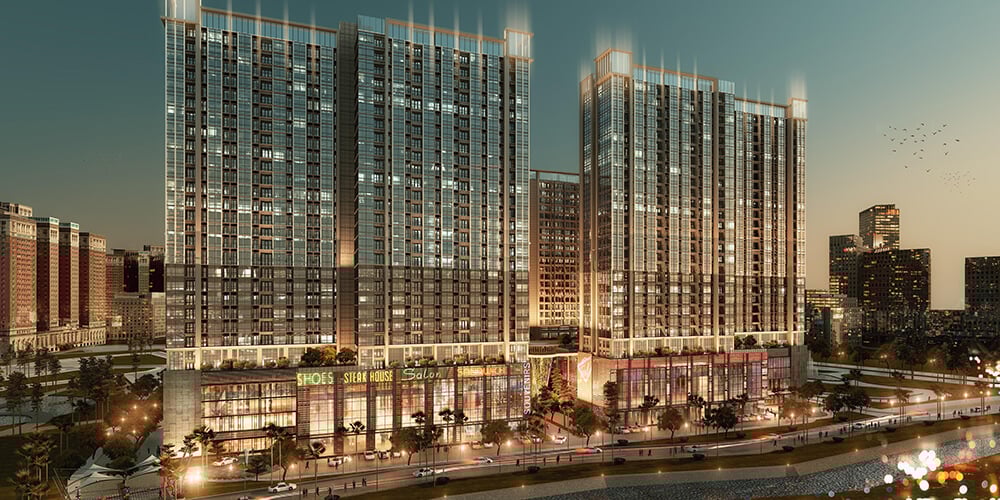 Maket proyeksi pembangunan Sakura Garden City