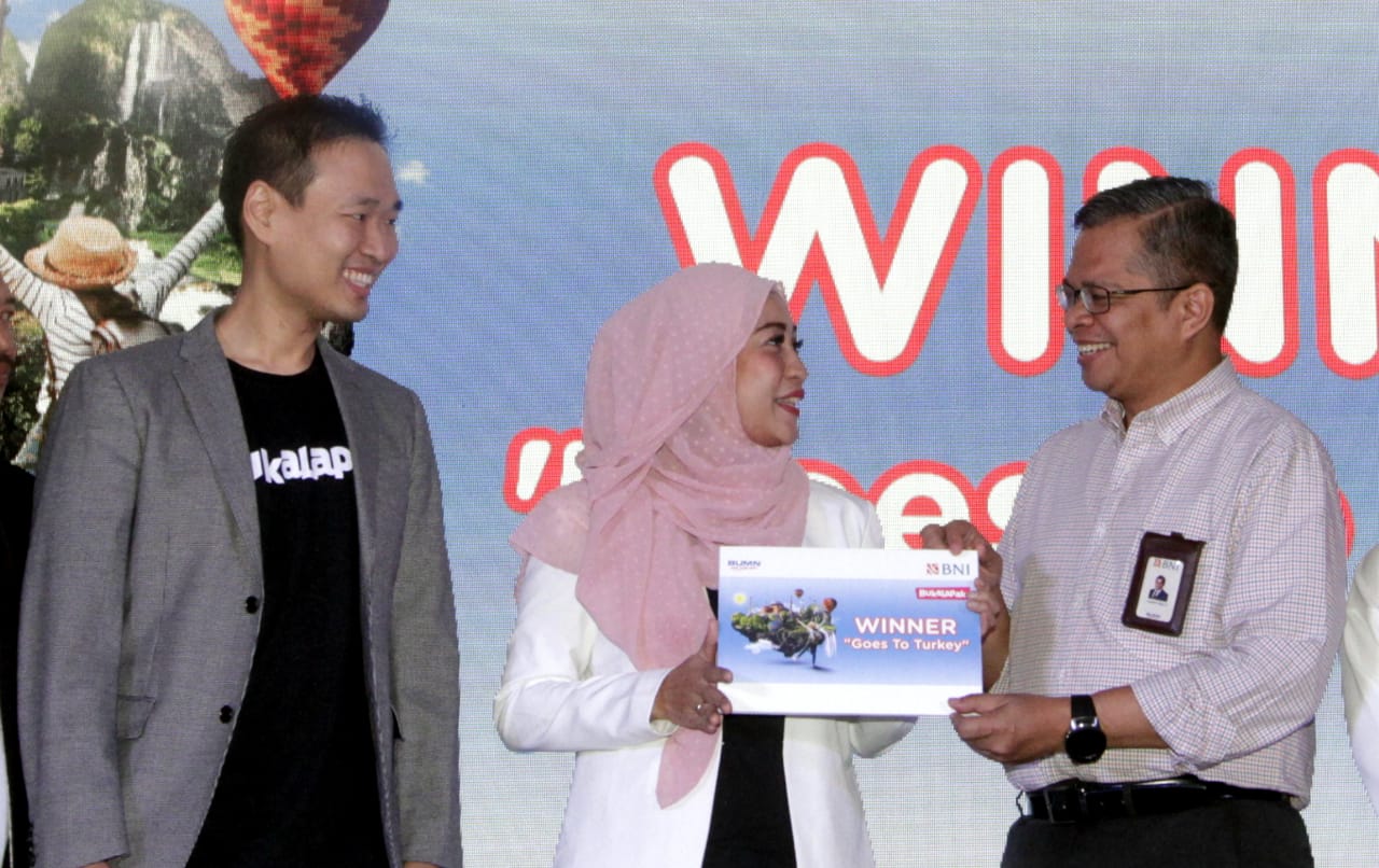 PT Bank Negara Indonesia (Persero) Tbk (BNI) menjalin sinergi dengan Bukalapak.