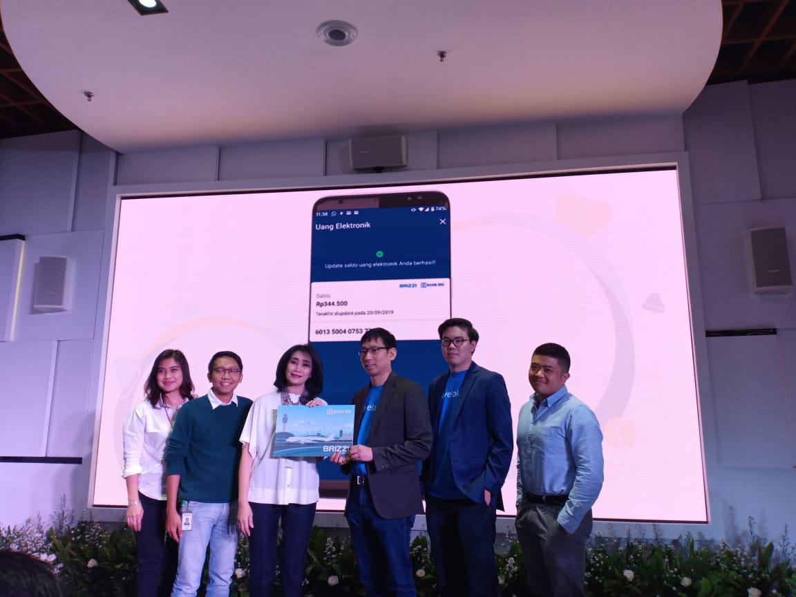 Peluncuran kerja sama BRI dengan Traveloka untuk top-up Brizzi