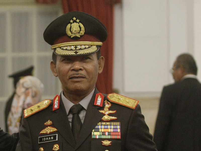 Kabareskrim Polri Komjen Idham Azis 