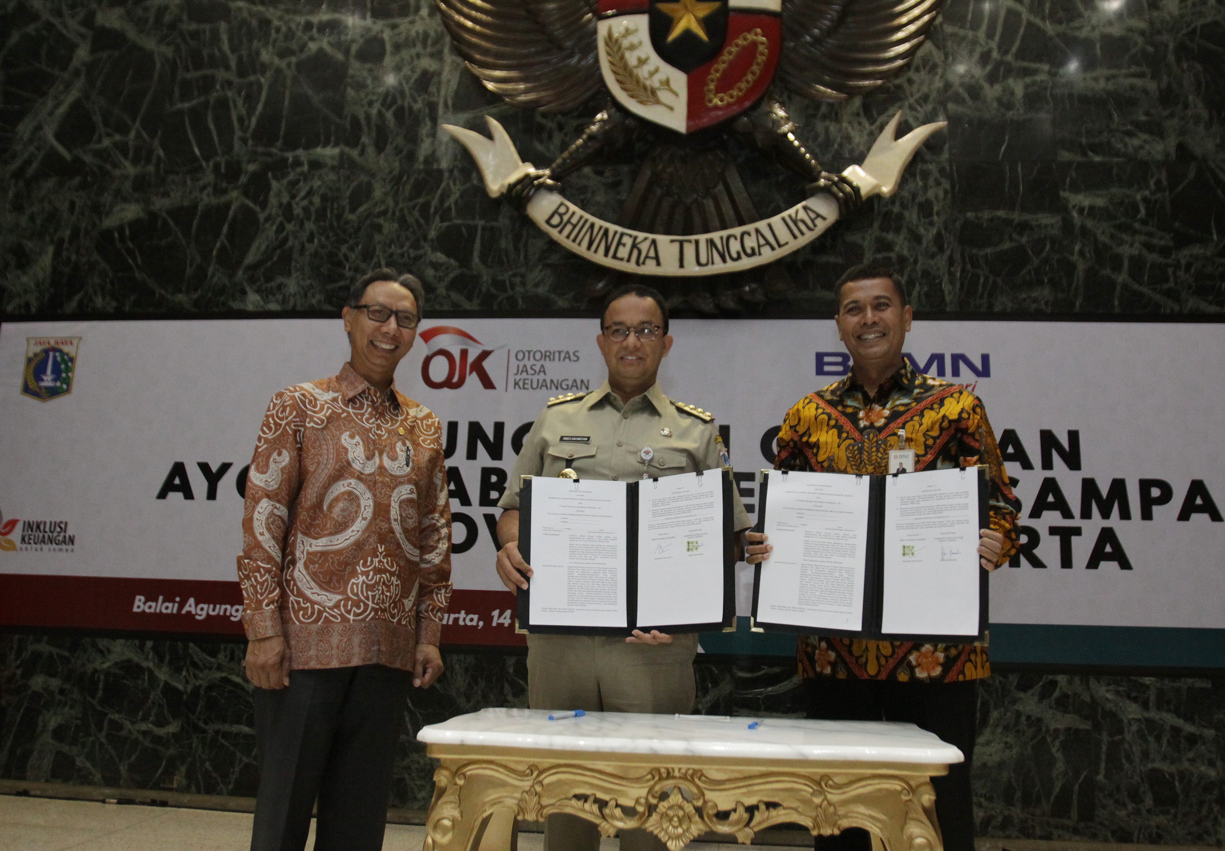 Pelajar di Jakarta Bisa Menabung dengan Sampah