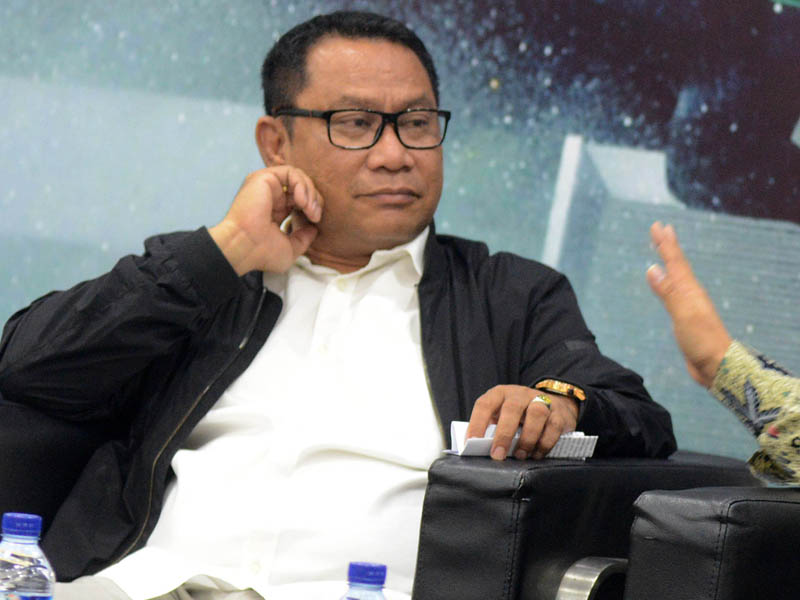 Calon Ketua Umum PSSi Fary Djemi Francis