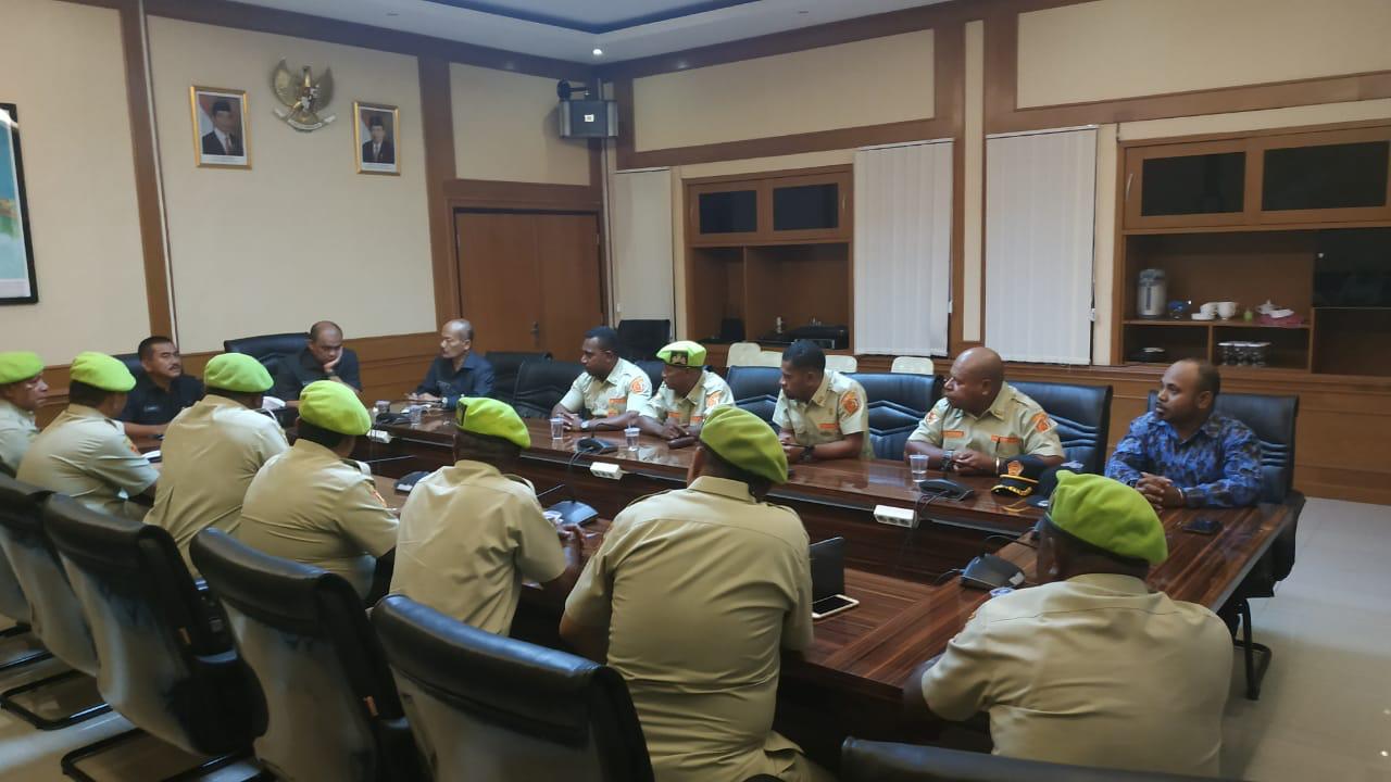 Pengurus PPM Papua saat pertemuan di Kementerian Pertahanan untuk memberi masukan solusi masalah Papua