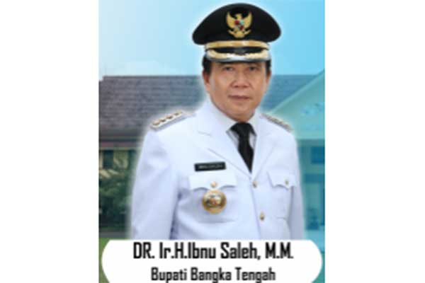 Bupati Bangka Tengah (Bateng) Ibnu Saleh