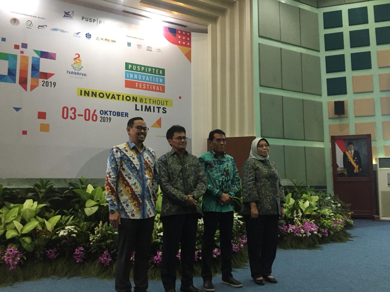 Pembukaan Puspiptek Innovation Festival 2019