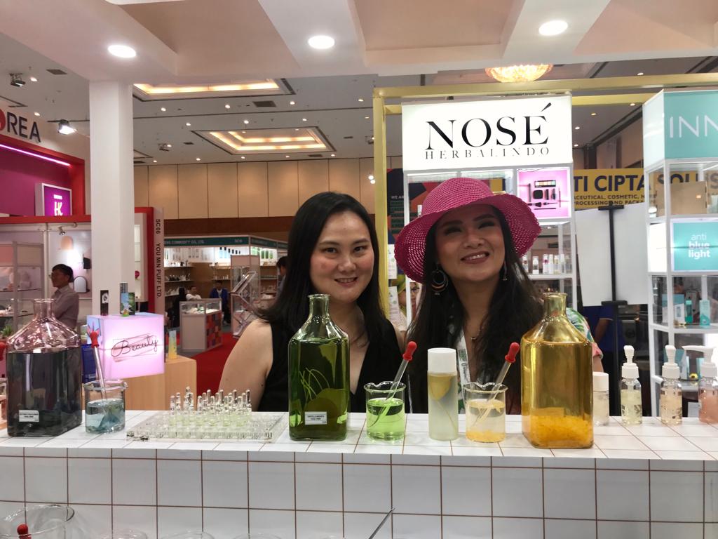 PT Nose Herbalindo, perusahaan  produsen OEM turut serta dalam Cosmobeaute Indonesia 2019 yang digelar di JCC Senayan,  Jakarta.  