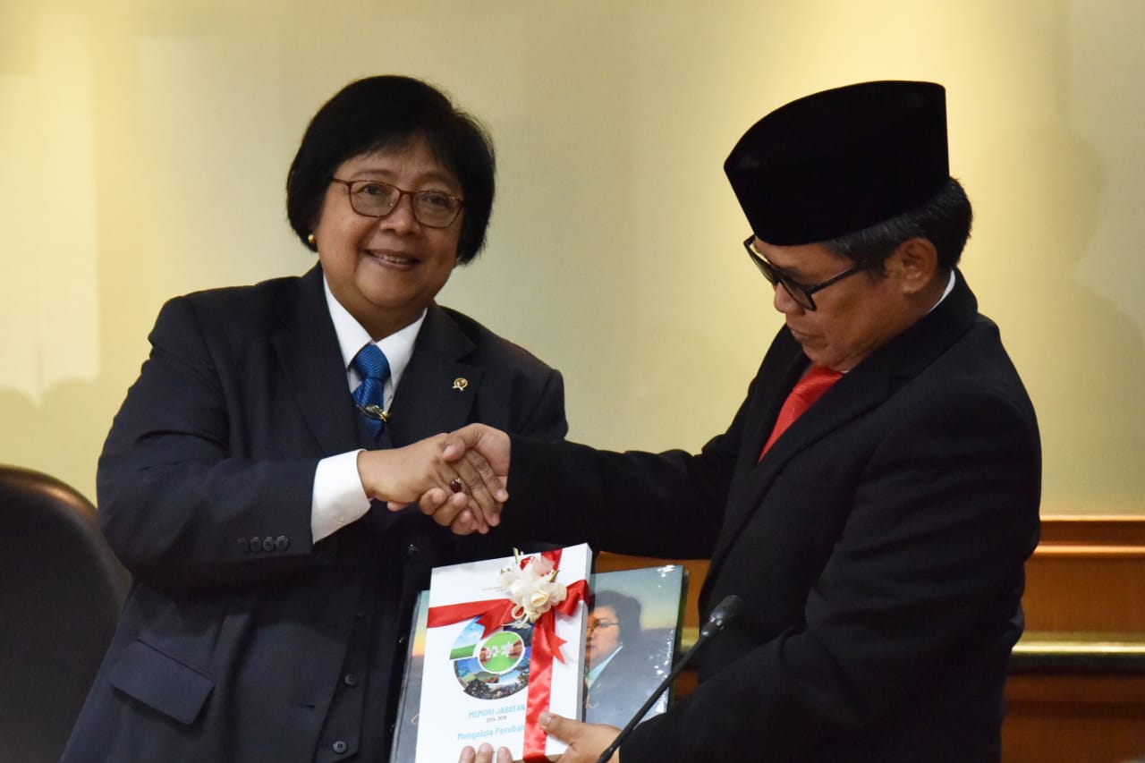 Usai Dilantik, Wamen LHK Langsung Rapat dengan Menteri LHK