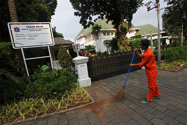 Rumah Dinas (rumdin) Gubernur DKI Jakarta di Jl Senopati, Menteng, Jakarta Pusat