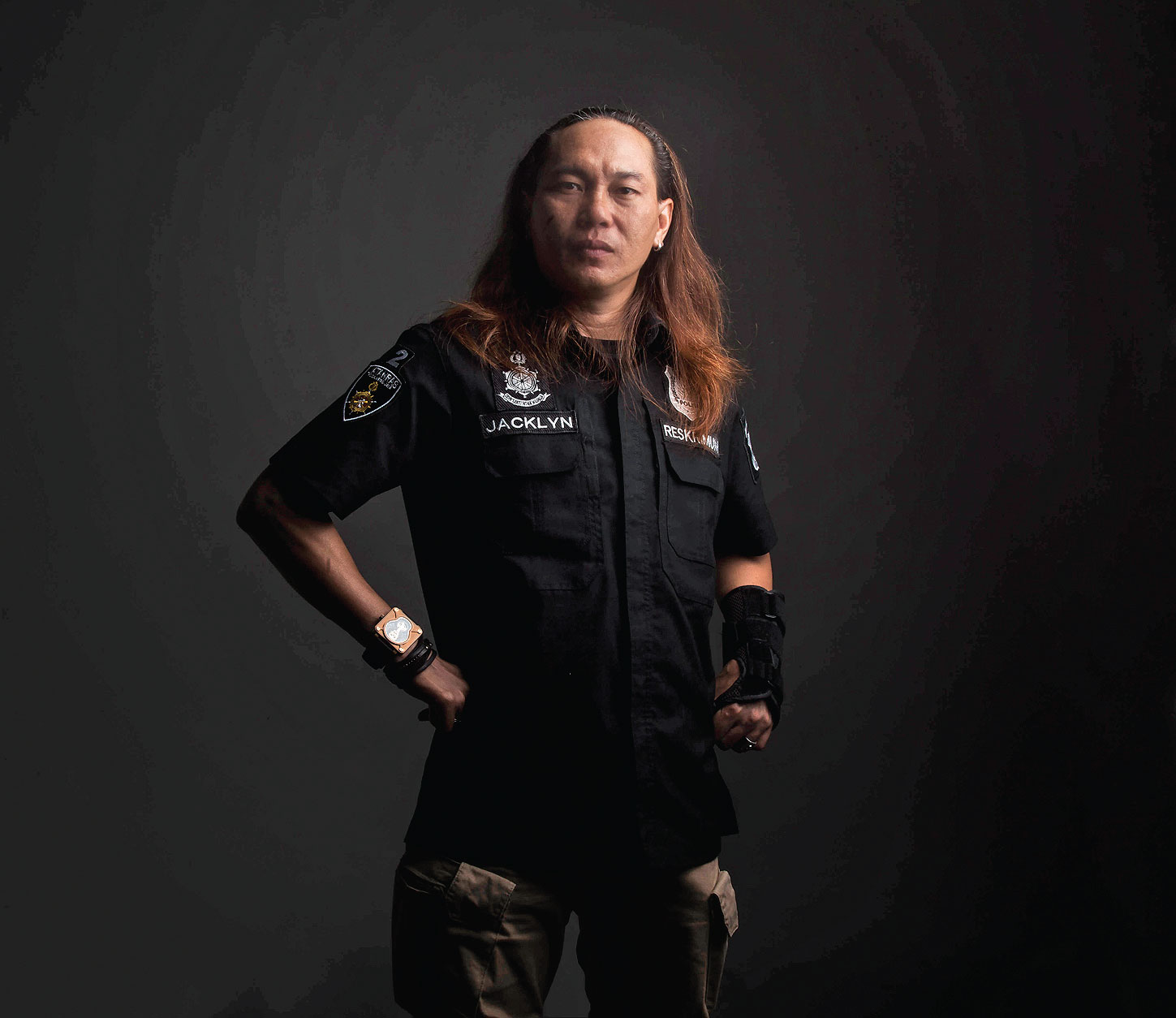 Aiptu Jakaria atau lebih dikenal Bang Jack, anggota Subdit Jatanras Ditreskrimum Polda Metro Jaya 