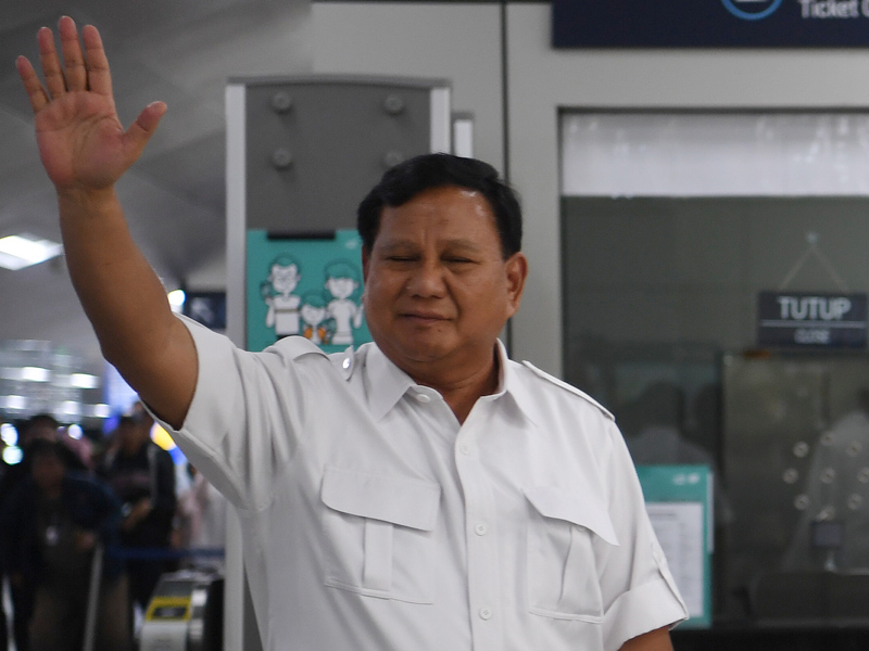 Ketua Umum Partai Gerindra Prabowo Subianto