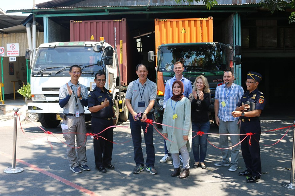 Bea Cukai Hadiri Ekspor Perdana Kawasan Berikat PT Karya Sutarindo