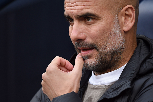Pelatih Manchester City Pep Guardiola
